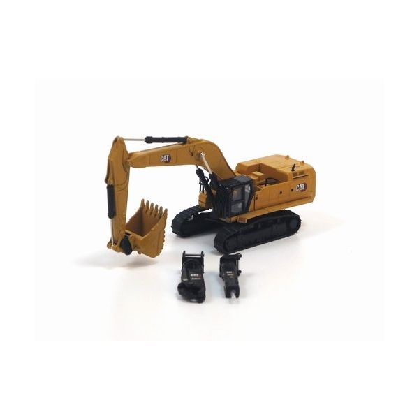 Cat® 395 Hydraulikbagger 1:87 mit Worktools