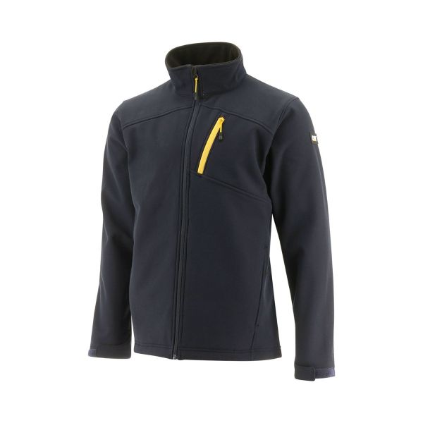 Essentials Softshell Jacket Cat® navy